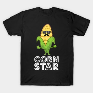 Corn Farmer Star With Sunglasses T-shirt T-Shirt